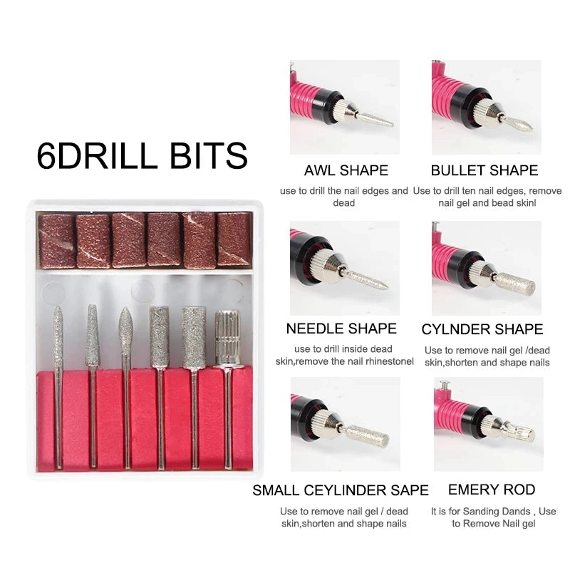 Poly Gel Extension Tool Set Professional Gel Nail Polish Kit With UV LED Nail Lamp Dryer And Electric Nail Drill Machine