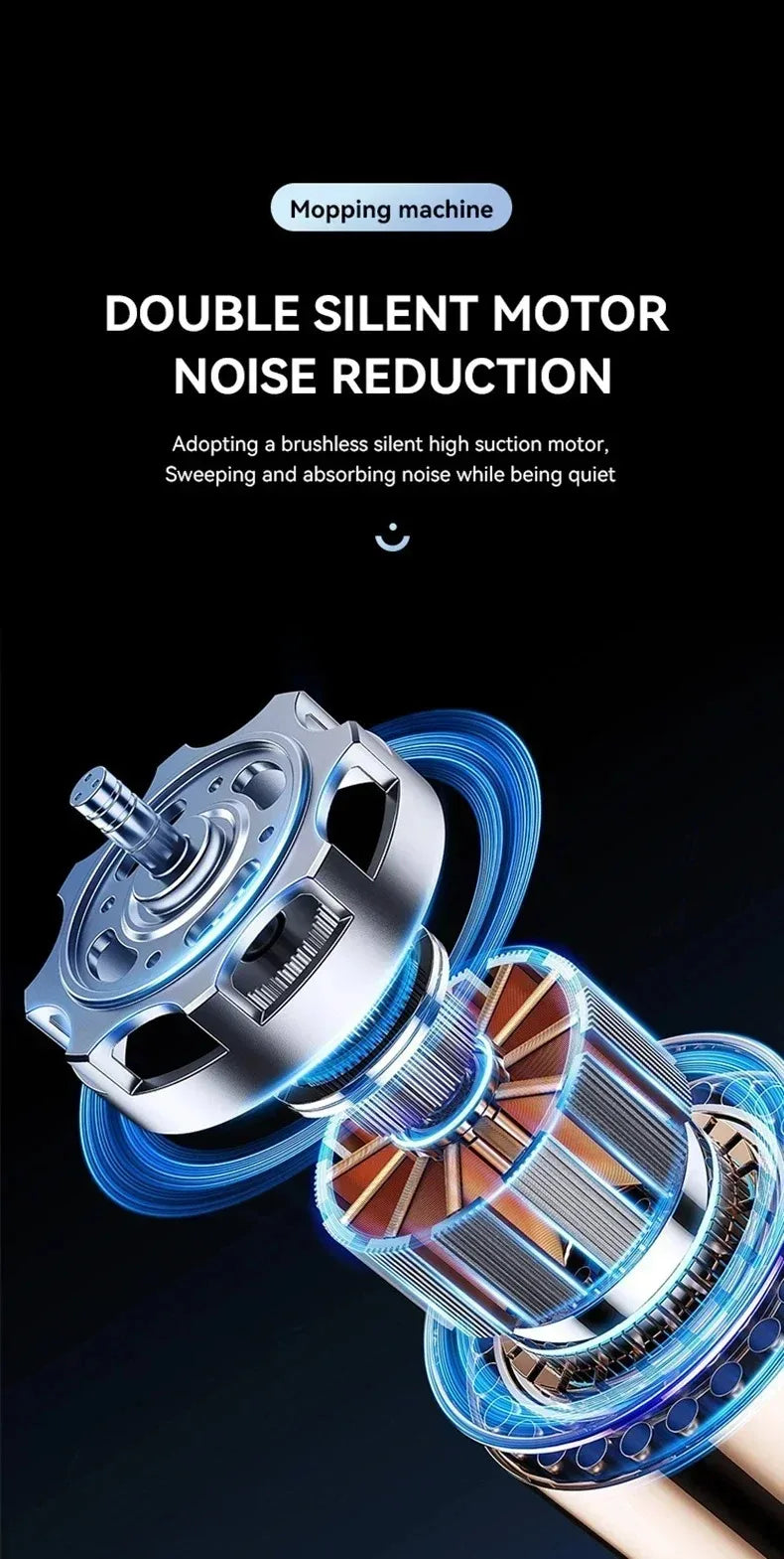 Smart Robot Vacuum Cleaner Dry Wet Sweeping Rotary Floor Mopping Air Humidifying Spray USB Charging Cleaning Robot