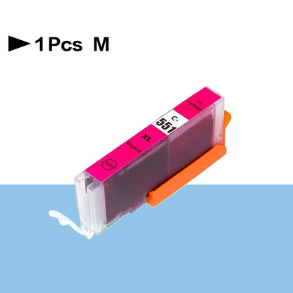 PGI-550 och CLI-551 XL-kompatibla bläckpatroner för Canon