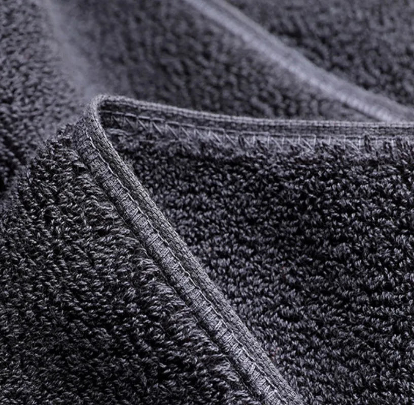 1/2/3pcs Grey Bath Towels Set for Adults - Absorbent Luxury Cotton Towels for Bathroom Home Hotel Beauty Salon Beach Gift Towels