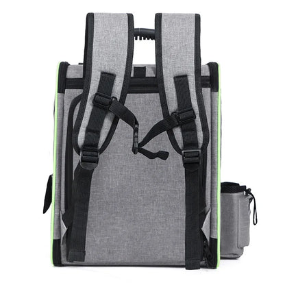 Cat Carrier Backpacks Expandable Cat Backpack with Shade Cover, Breathable Mesh Pet Carrier Backpack Bag for Travel Hiking Campi
