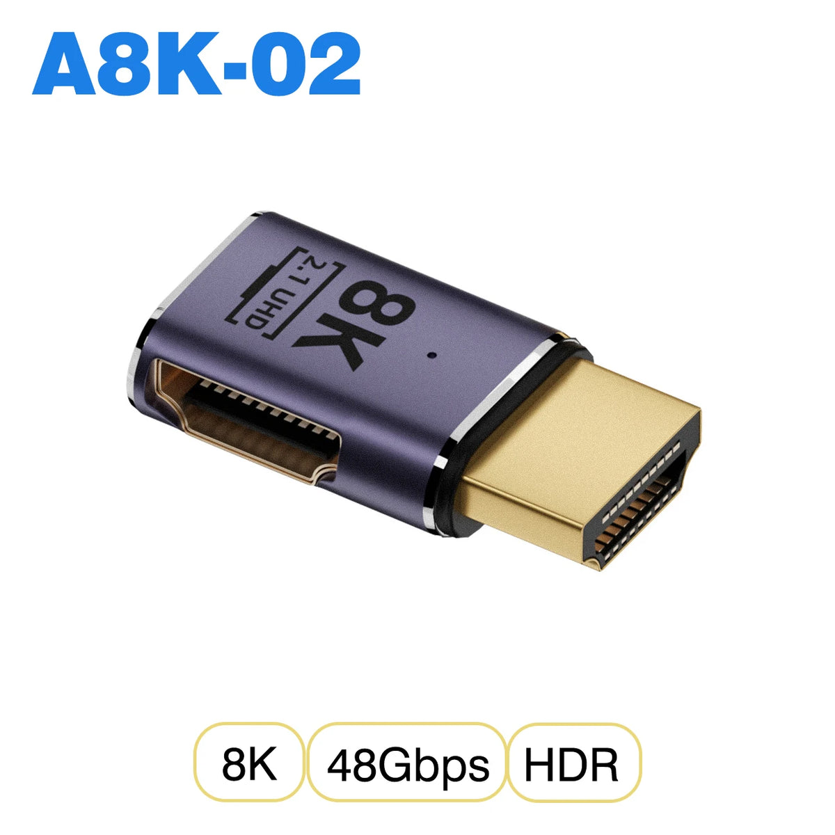 HDMI-förlängningsadapter hona till hona – 4K och 1080p