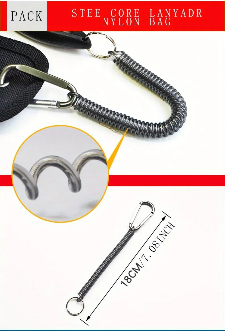 Stainless Steel Color Titanium Eagle Beak Fish Control Pliers for Hook and Hook Removal, Multifunctional Fishing Pliers