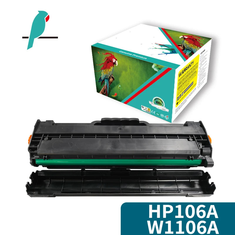 Tonerkassett med chip kompatibel med HP 106A W1106A för HP Laser- och MFP-skrivare