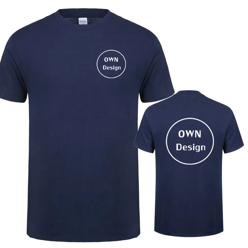 T-shirt med Eget Tryck & Logotyp – Bomull, Kortärmad | Vuxen & Barn