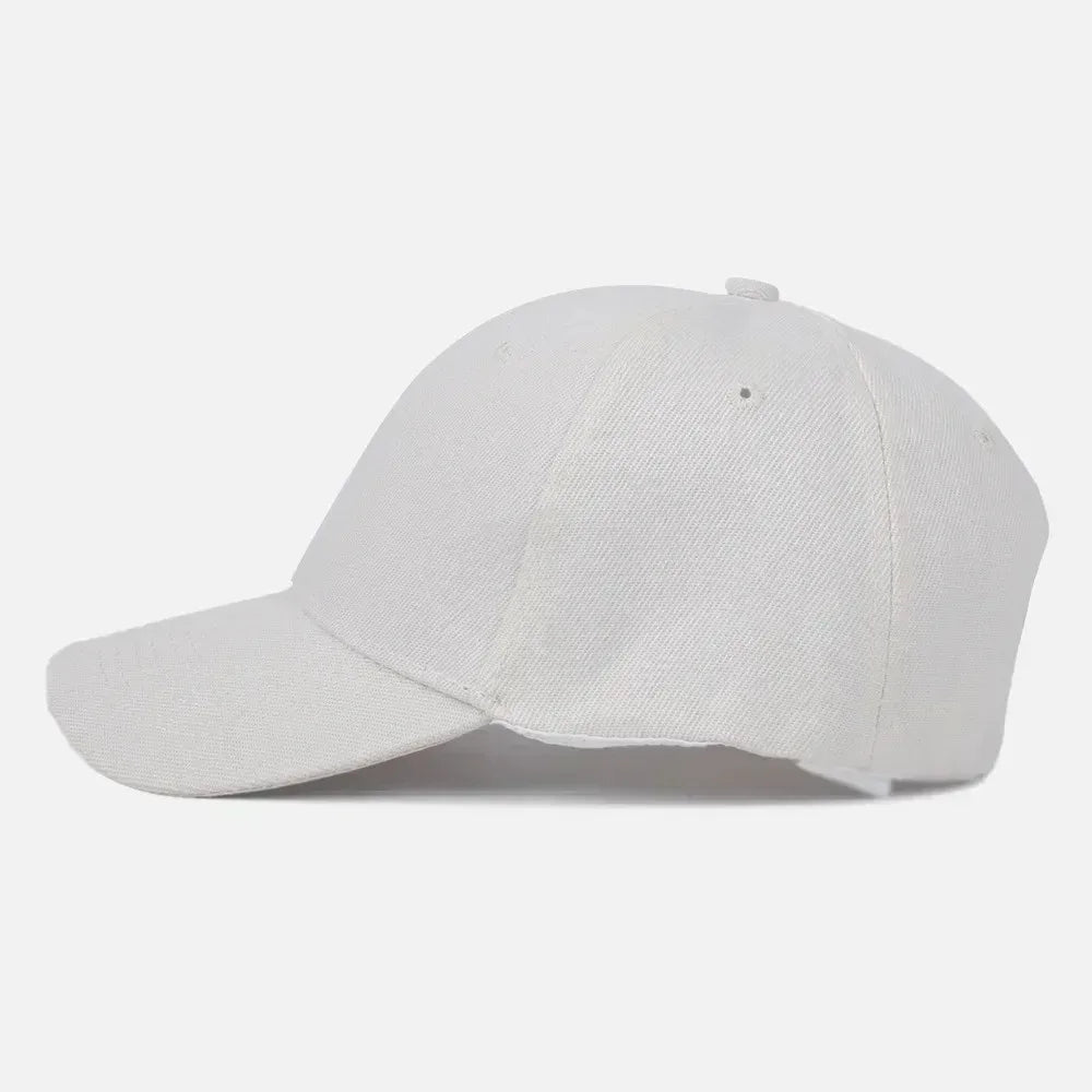 2026 New 1PC multiple colors unisex all season fashionable sun shading hip-hop solid color baseball cap