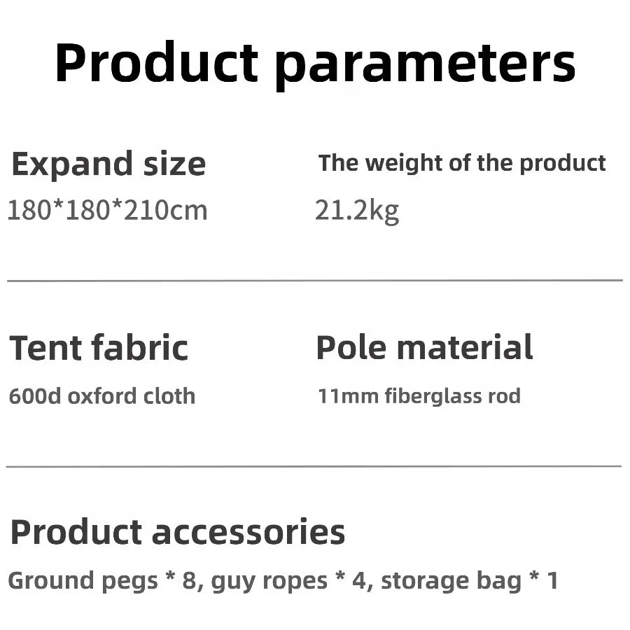 Outdoor sauna ice fishing tent, portable steam steamer