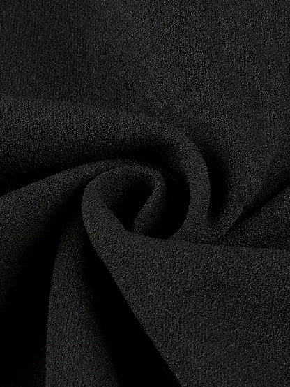 Women Summer Black Lace Short Sleeve V Neck Knee Length Elegant Bodycon Party Slim Ruffle Split Evening Club Dress
