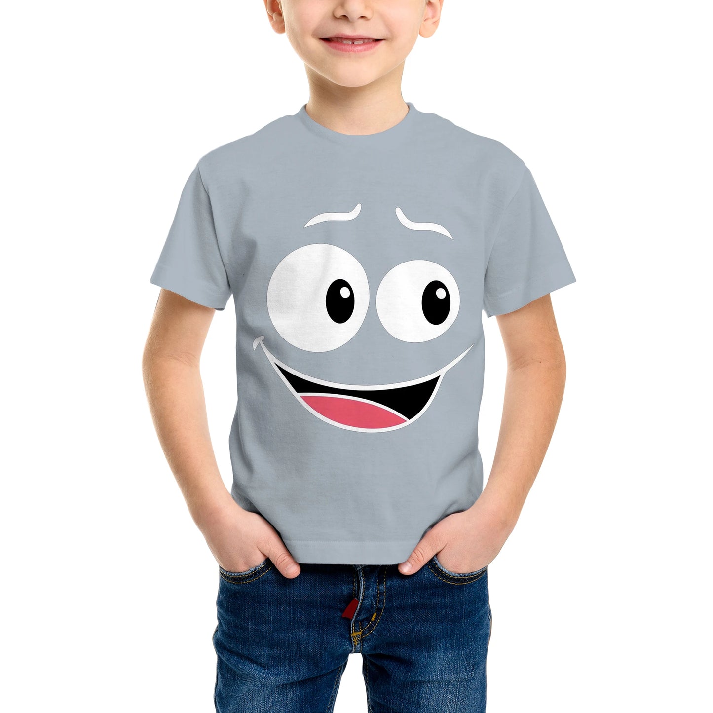 Casual Game Pattern Children's T-Shirt Boy Tops Baby Summer Short Sleeve Clothes Kids 3-12 Years Tees Novelty Children T-Shirt