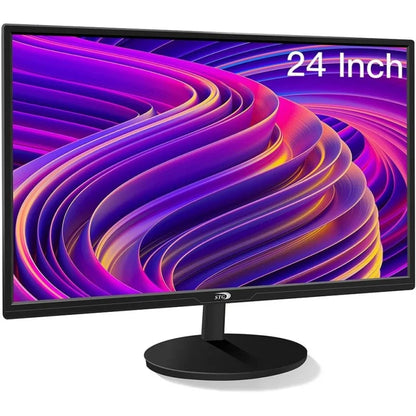 Gaming PC Bundle with 24Inch FHD LED Monitor-  Core i7 up to 3.9G, Radeon RX 590 8G, 32GB RAM, 1TB SSD, 600M WiFi