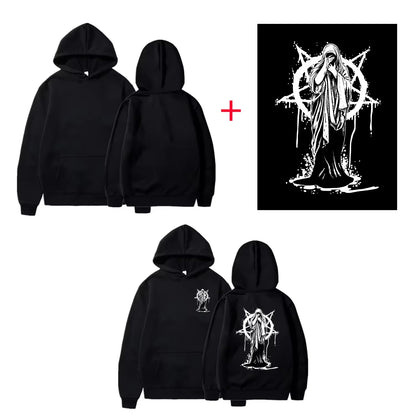 Hoodie Eget Logotyp & Tryck – Enfärgad | Reklamkläder & Streetwear