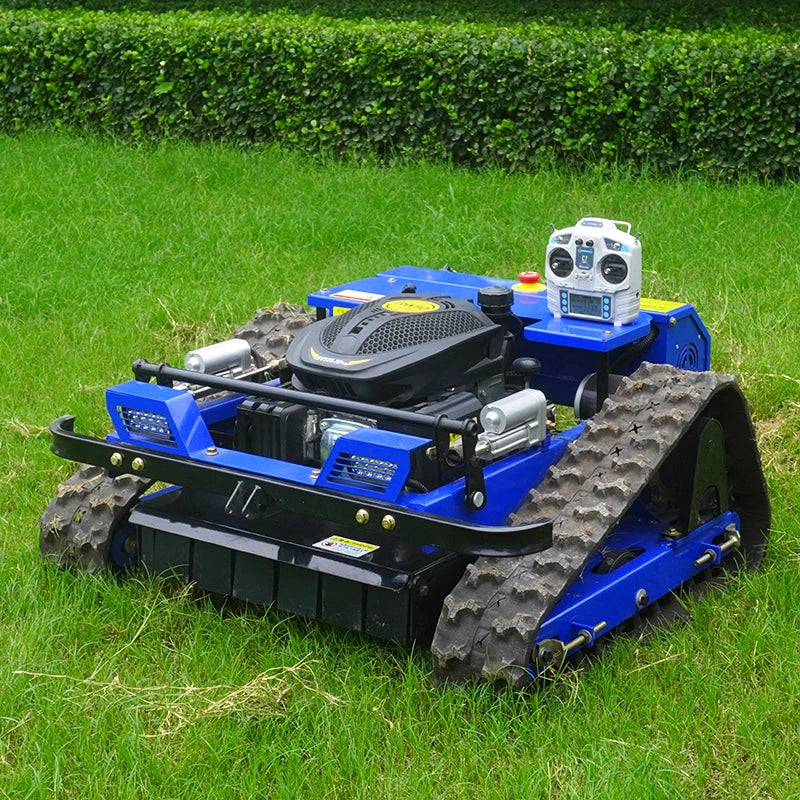 Robotiserad smart gräsklippare med GPS-navigation och trådlös funktion