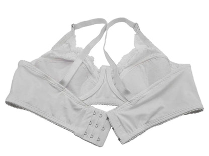 Sexy Lace Women Bra Top Full Cup Minimizer Floral Large Chest Big Bust Bh Thin Padded Cotton Bralette Underwire Push Up Bras C27