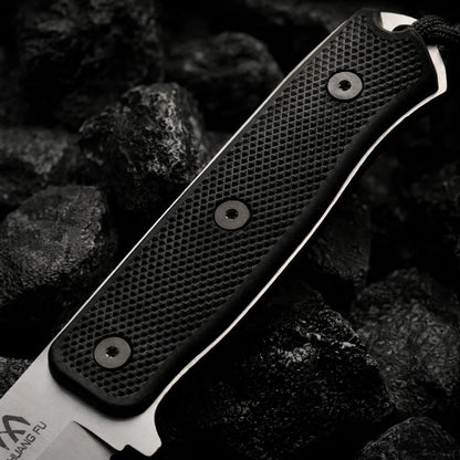 High-Quality Steel Outdoor Knife, Lightweight and Easy to Store, Portable Multi-Purpose Knife for Hiking, Camping, Gardening, an