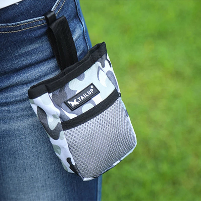 Outdoor Portable Training Dog Snack Bag Pet Supplies Strong Wear Resistance Large Capacity Puppy Products Waist Bag Durable