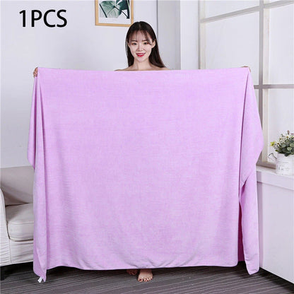 Beauty salon towels adult thickening large bath towels that soft absorb water do not shed hair multi-purpose micrmicrofiber towe