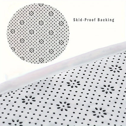 Flannel Thickened Absorbent Bathroom Floor Mat Printed Toilet Non-slip Foot Mat Bedroom Square Carpet Entrance Mat