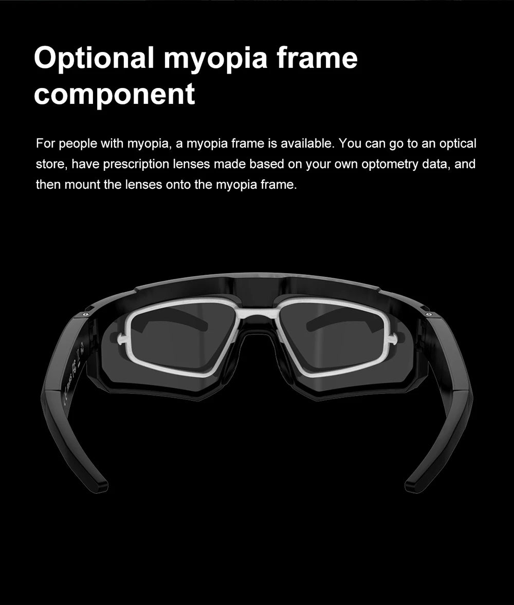 Xiaomi AI Smart Glasses ChatGPT 1080P Camera 8MP Anti-shake Cycling Video&Photo Sport Sunglasses DualMic 32GB Windproof Goggles