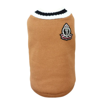 Cat Dog Sweater V-neck Pullover Winter Pet Clothes for Small Dogs Cat Vest Puppy Jacket Pet Cat Clothing Kitty Costume