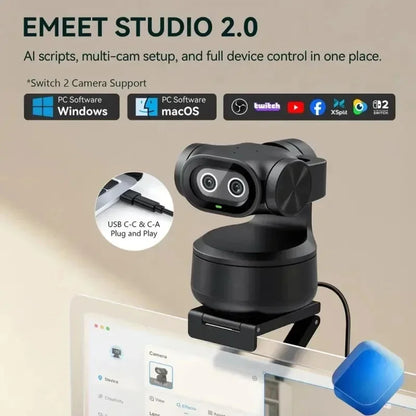 USB-webbkamera för streaming – välj 2K-HD eller 4K-HD