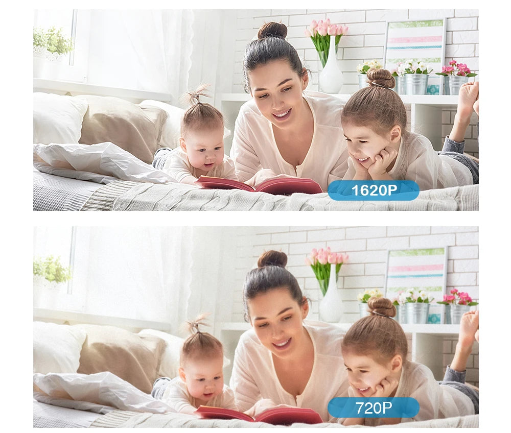 1620P IP Wifi Camera YCC365 Plus Smart Home Auto Tracking  Full Night Vision Network Wireless CCTV Video Baby Security Camera