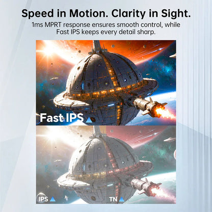 Ktc H24F7-2 23.8" Fhd Fast Ips Gaming Monitor, 240Hz, 1Ms Mprt, Hdr400, 99% Srgb, Freesync & G-Sync Compatible, Height Adjustable Pivot Stand, HDMI 2.0, Dp 1.4, 100mm X 100mm Vesa, Low Blue Light
