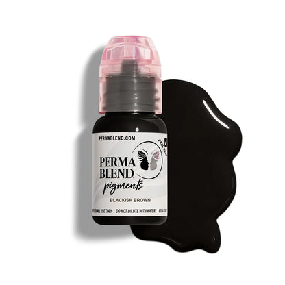 15ML 0.5oz Permanent Makeup Pigment - Long-lasting Professional Tattoo Ink for Microblading Eyebrow & Lip Tattoo Supplies