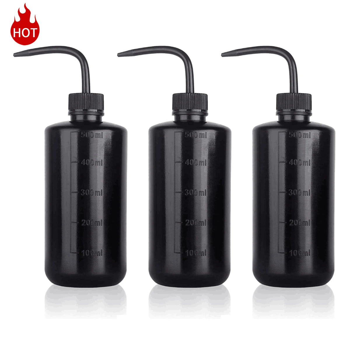 250/500ml Tattoo Spray Bottle Plastic Safety Wash Bottles Lab Tattoo Squeeze Bottle Tattoo Accessories Microblading Supplies