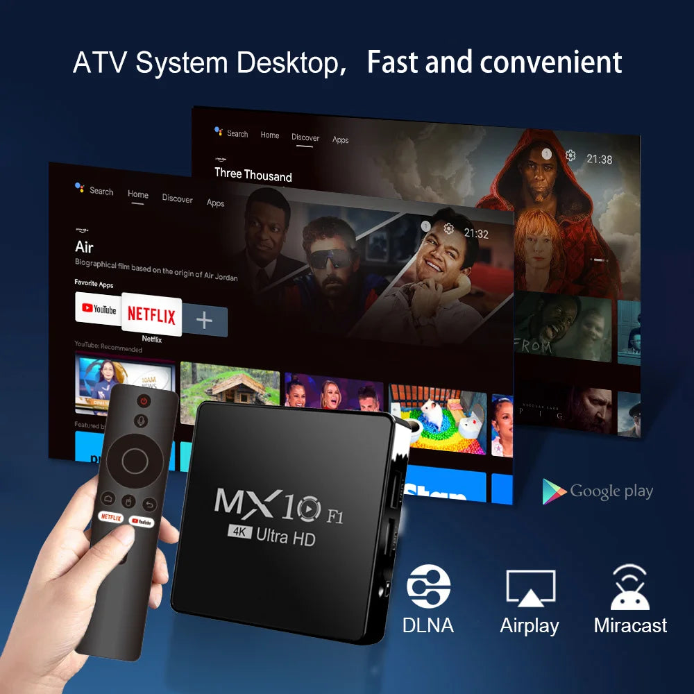 android tv box decoder 2024 4k android 13 mx10 f1 digital wholesale onn certificado smart android tv box