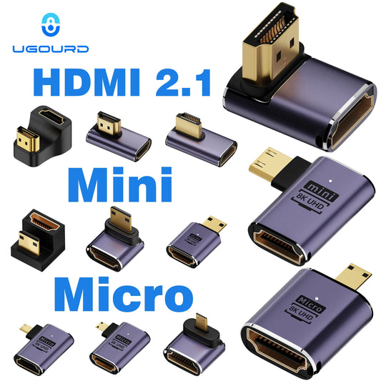 HDMI-förlängningsadapter hona till hona – 4K och 1080p