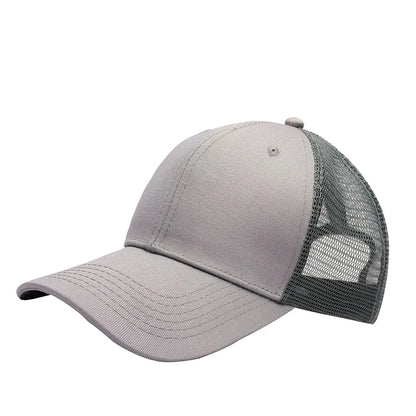Professional Custom Logo Mesh Cap Sunscreen Sun Visor Cap Casual Sun Hat Designer Snapback Caps Printing Embroidery Baseball Cap