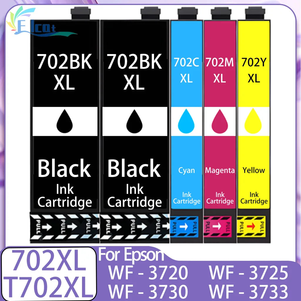 702 702XL T702 T702XL Bläckpatron för Epson