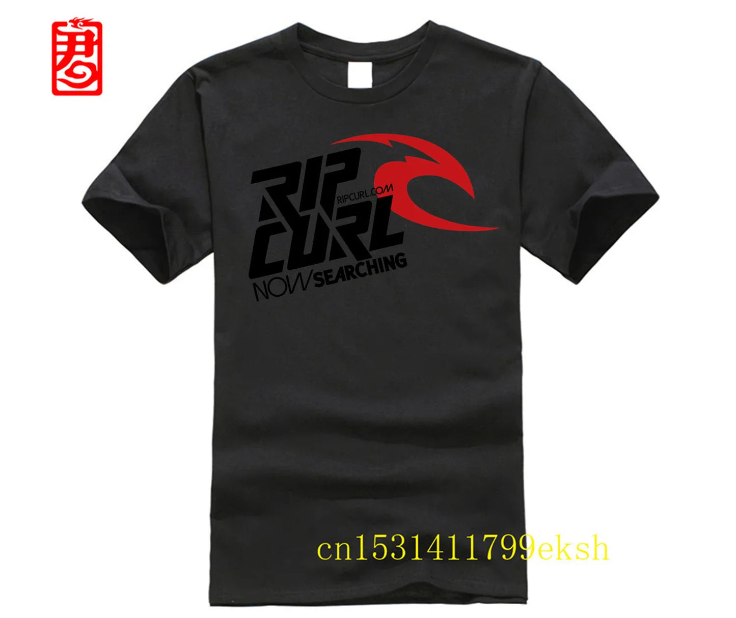 rip shirt curl skateboard skateboard 80s T Shirt Men's O Neck Short SLeeve Sleeve Clothes