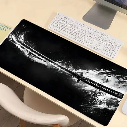 Large Gaming Mouse Pad with Non-slip Rubber Base Precise Seam Design Washable and Durable for Computer Games and Office Use