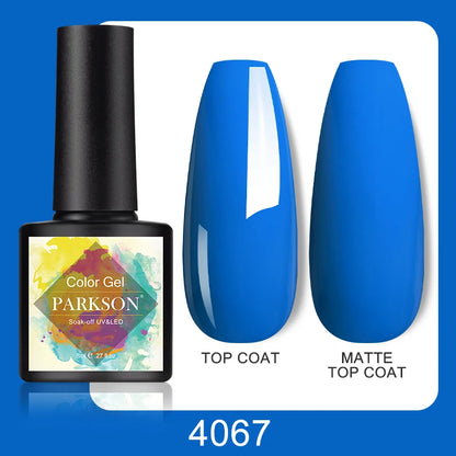 Parkson No Wipe Top Base Coat Nail Gel polish Design Enhancer Varnish Semi Permanent Soak Off UV LED Nail Art Tool