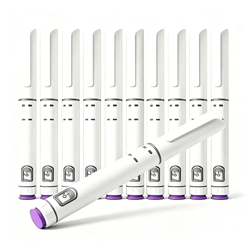 20PCS 3ml Disposable Injection Pen Portable Colorful Peptide Pen Self-Injector Pen 60U Suitable For Tattoo Tool Magic Pen
