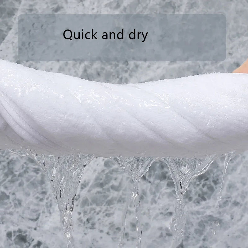 Cotton White Towel Super Absorbent Children Adult Towel Soft and Comfortable Hotel Beauty Salon Towel Multi-functional Towel