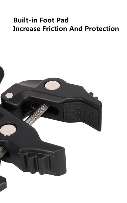 For Insta 360 X5 X4 X3 GO 3S Motorcycle Bicycle Clip Bracket for GoPro 13 12 11 DJI Action 6 Bike Selfie Stick Camera Accessory