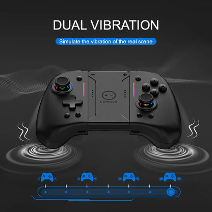 For Nintendo Switch & OLED & Lite Wireless Controller Bluetooth Gamepad Control Hall Gaming Mando Command Game Pad Accessories