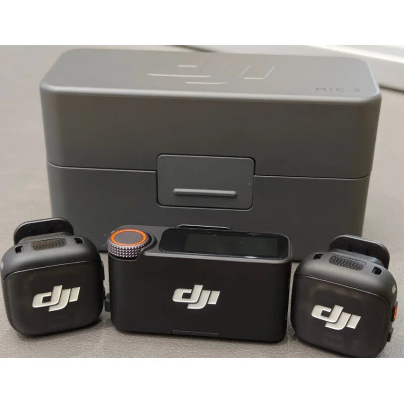 DJI Mic 3 trådlös streamingmikrofon – 32-bit float och brusreducering