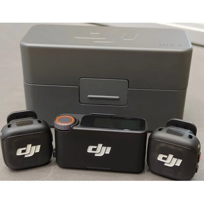DJI Mic 3 trådlös streamingmikrofon – 32-bit float och brusreducering