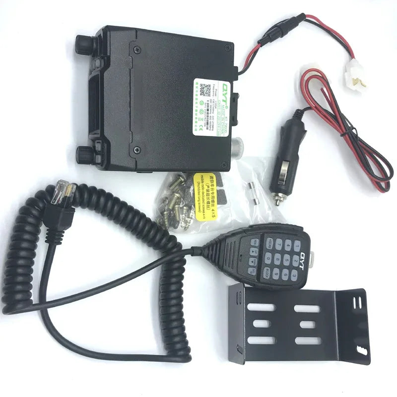 QYT KT-7900D 25W Quad Band Standby 136-174/220-260/350-390/400-480MHz Mini Car Mobile Radio 200CH FM Long Distance Ham Radio