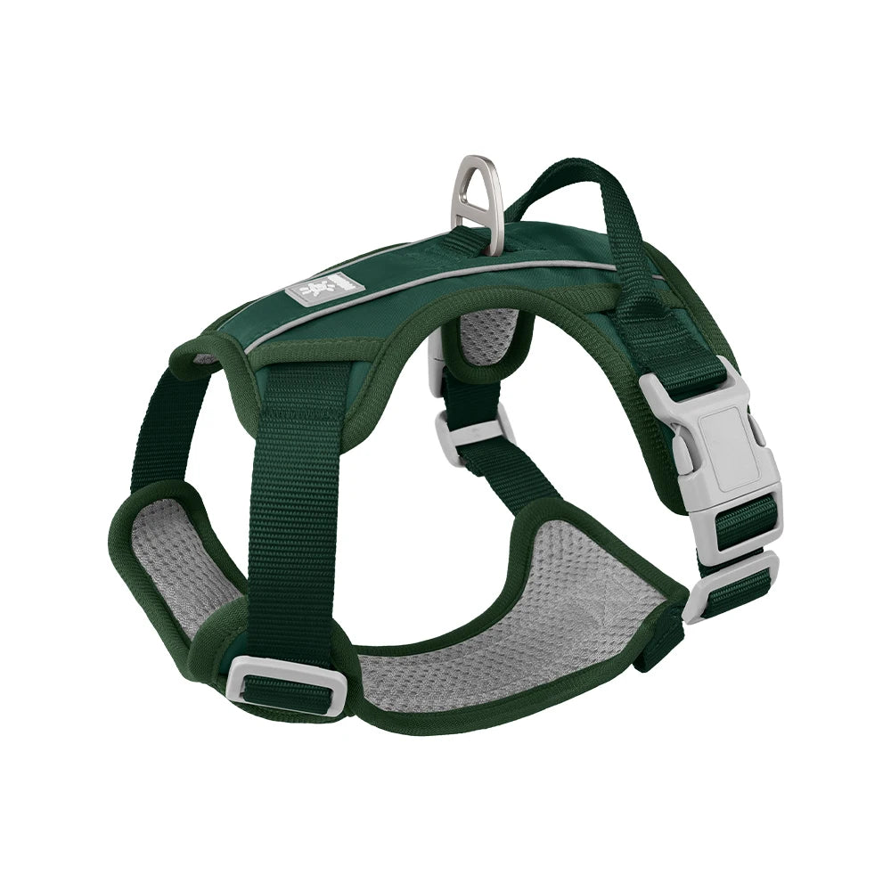 Reflekterande No-Pull Hundsele – Ergonomisk Oxford-väst med Handtag, S–XL, 5 Färger
