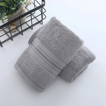 1/2/6pcs Bamboo Fiber Towel Set Luxury Thick Bath Towels & Face Towels for Adults 34x74cm/70x140cm Home Bathroom Accessories