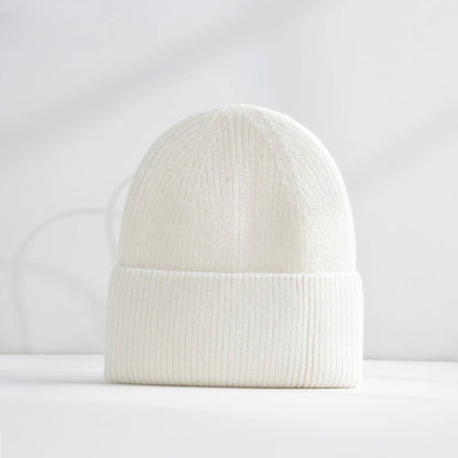 Fluffy Angora Hat Rabbit Fur Warm Winter hat For Womans Cashmere Wool Soft Beanies Blue Knitted Hat Outdoor Ski Female
