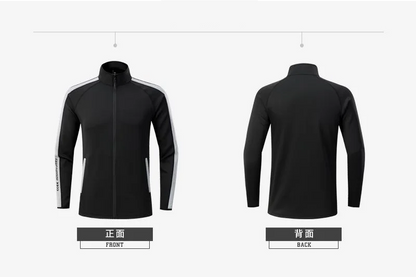 Customized Casual Sports Cardigan Jacket with Printable Embroidered Logo for Men's and Women's Outdoor Fashion tops