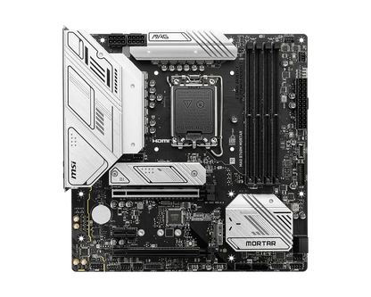 MSI MAG B760M MORTAR D5 LGA 1700 4×DDR5  256GB PCI-E 5.0 1×HDMI 1×DisplayPort Motherboard