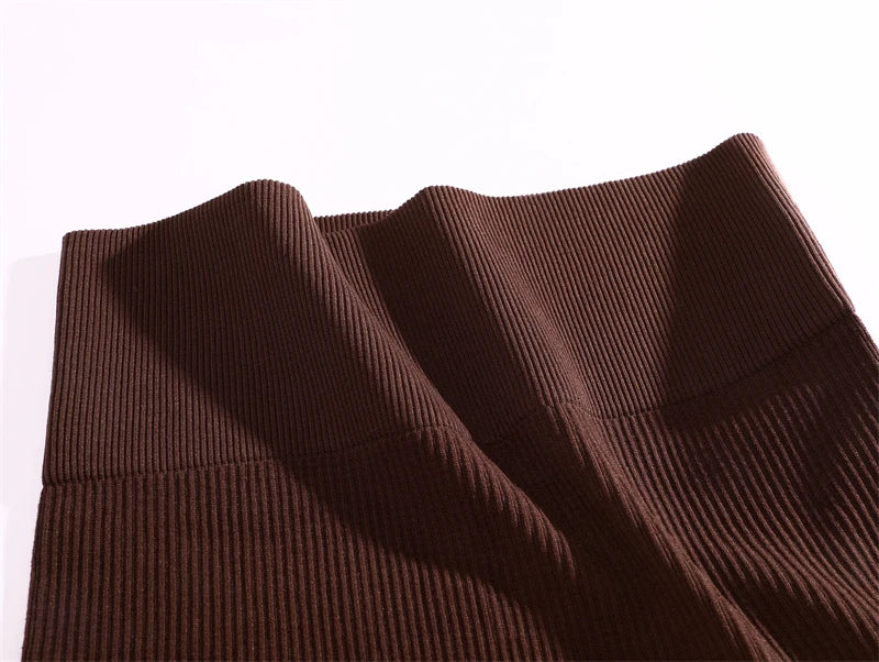 Women Ribbed Sexy High Waist Mini Slim Skirt,Versatile for Office Pencil Skirt Solid Color Soft Stretchy Short Skirt All-Season