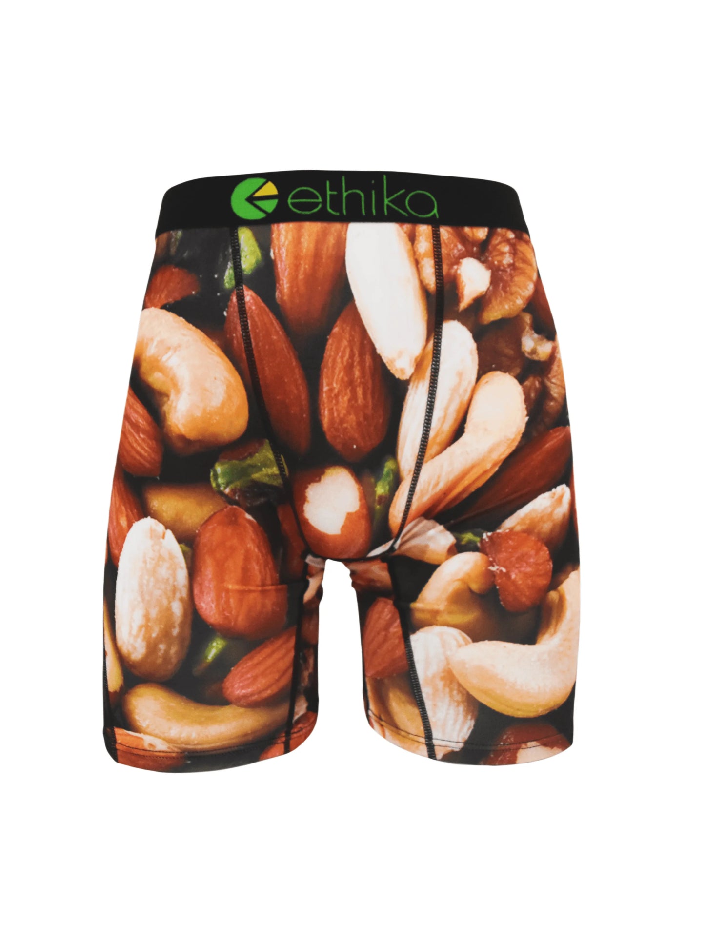ETHIKA Herrboxers – Andningsbar Mesh-kil, Tryckta Mönster, Plus Size S–3XL
