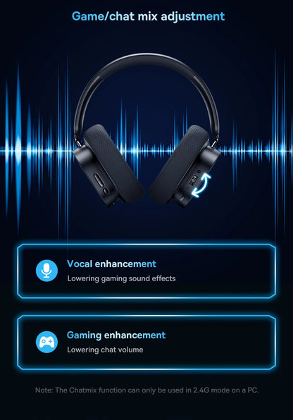 Baseus GH02 Trådlösa Gaminghörlurar med Mikrofon